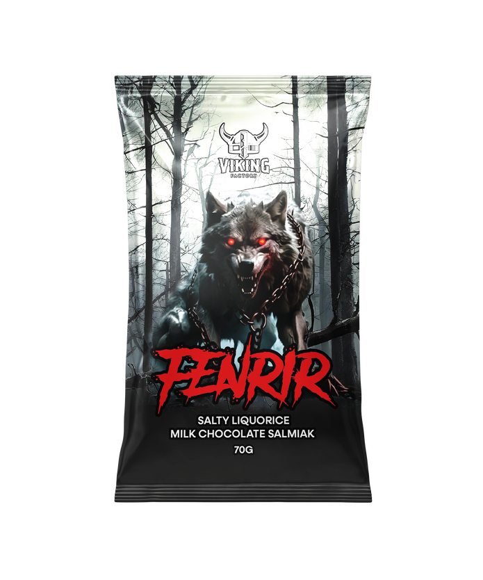 Fenrir Liqourice Milk chocolate Salmiak 70 g
