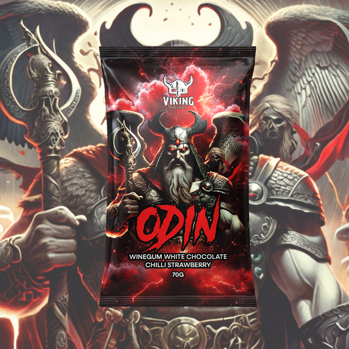 Odin Winegum White Chocolate Chili & Strawberry 70 g