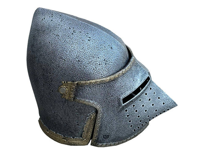 Keskiaikainen kypärä visiirillä – Dog Face -malli lapsille