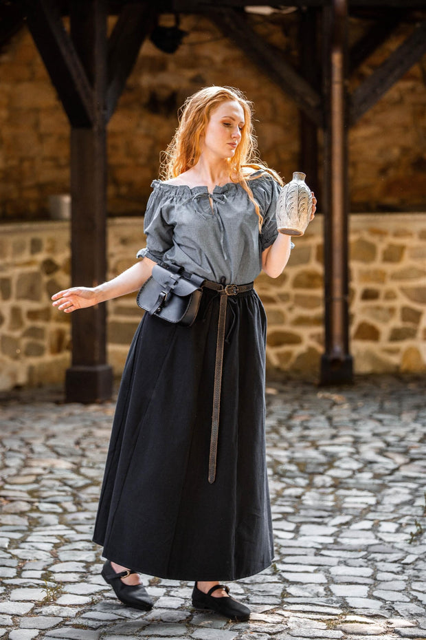 Smilla-keskiaikahame, paksua puuvillaa, eri värejä