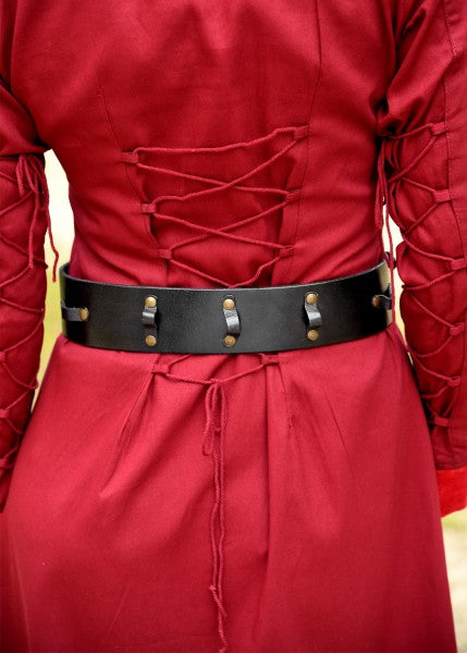 Solmittava nahkavyö