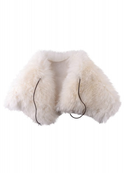 Hartiaturkis, lampaanvillaa, valkoinen