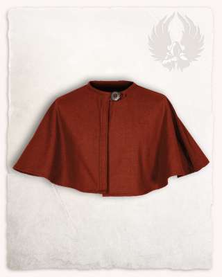 Bron pelerine, lyhyt viitta, puuvilla