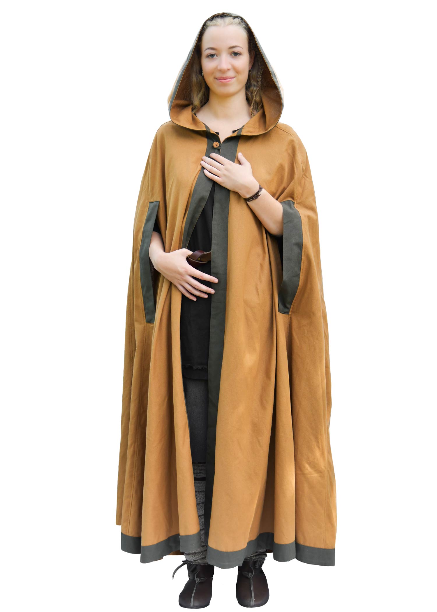 Kaksivärinen keskiaikaviitta Theves