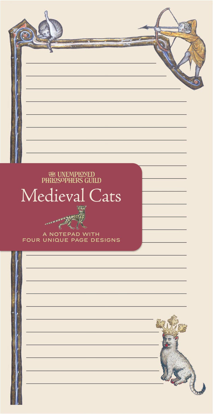 Medieval Cats -muistilehtiö
