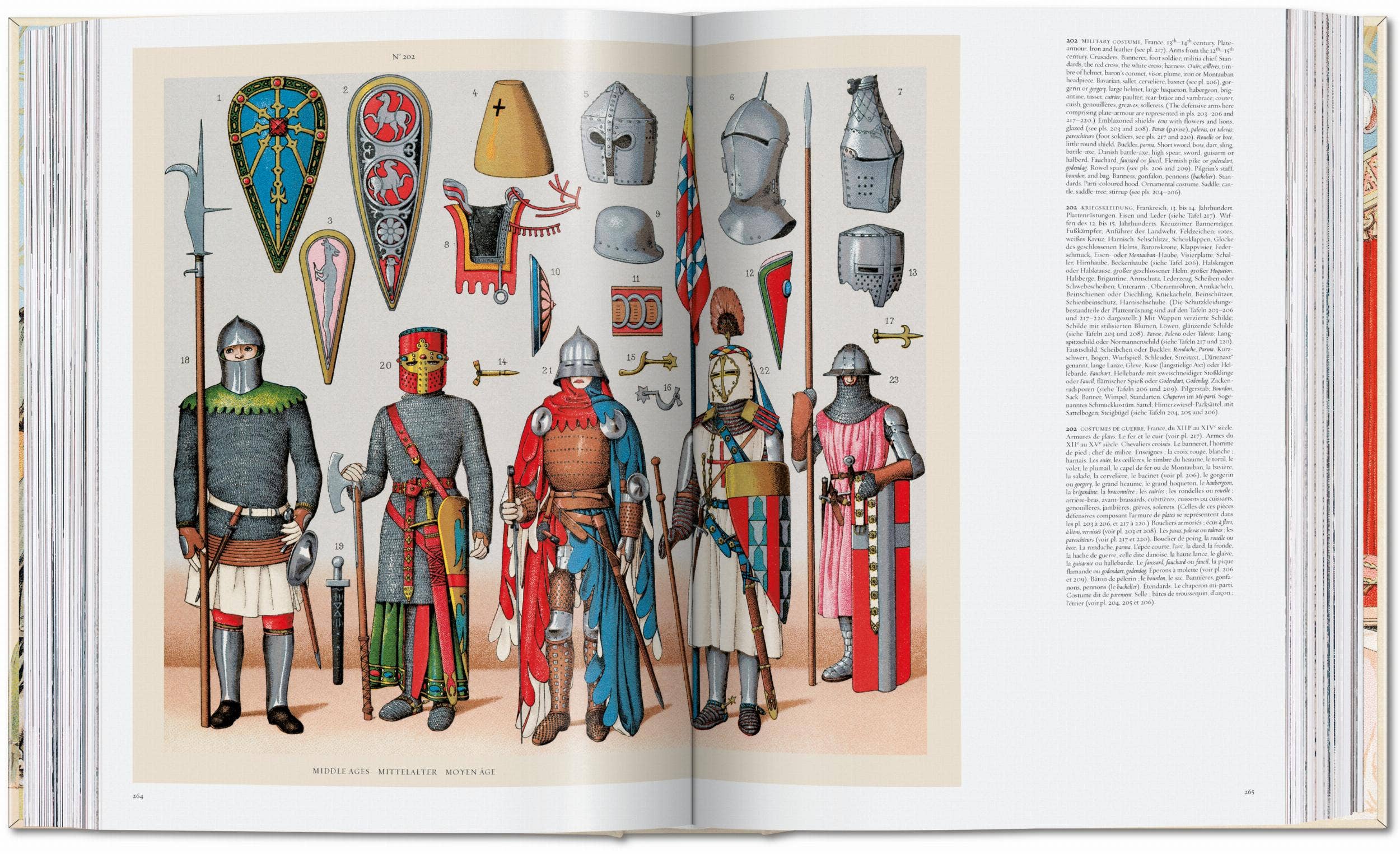 The Complete Costume History - Racinet (German, French, English)