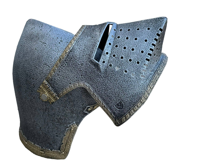 Keskiaikainen kypärä visiirillä – Dog Face -malli lapsille