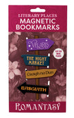 Literary Places -magneettikirjanmerkit (Romantasy Set)