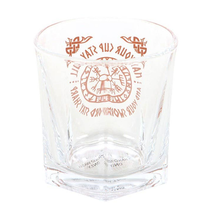 Viikinkilasi – Vegvisir-kompassi & lasinalunen