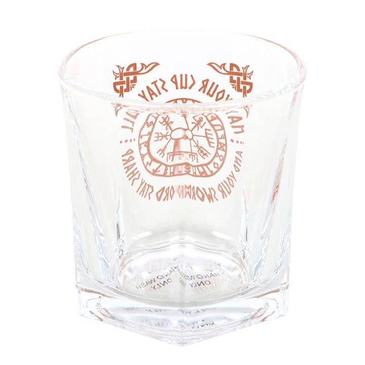 Viikinkilasi – Vegvisir-kompassi & lasinalunen