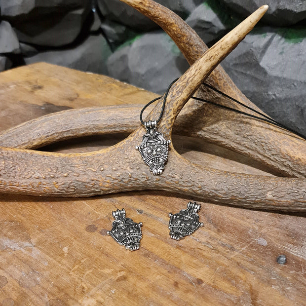 Loki Mask Viking Pendant