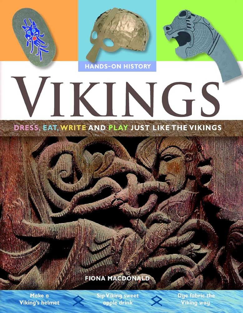 Vikings: Dress, Eat, Write, and Play Just Like the Vikings (Hands-on History) cover image