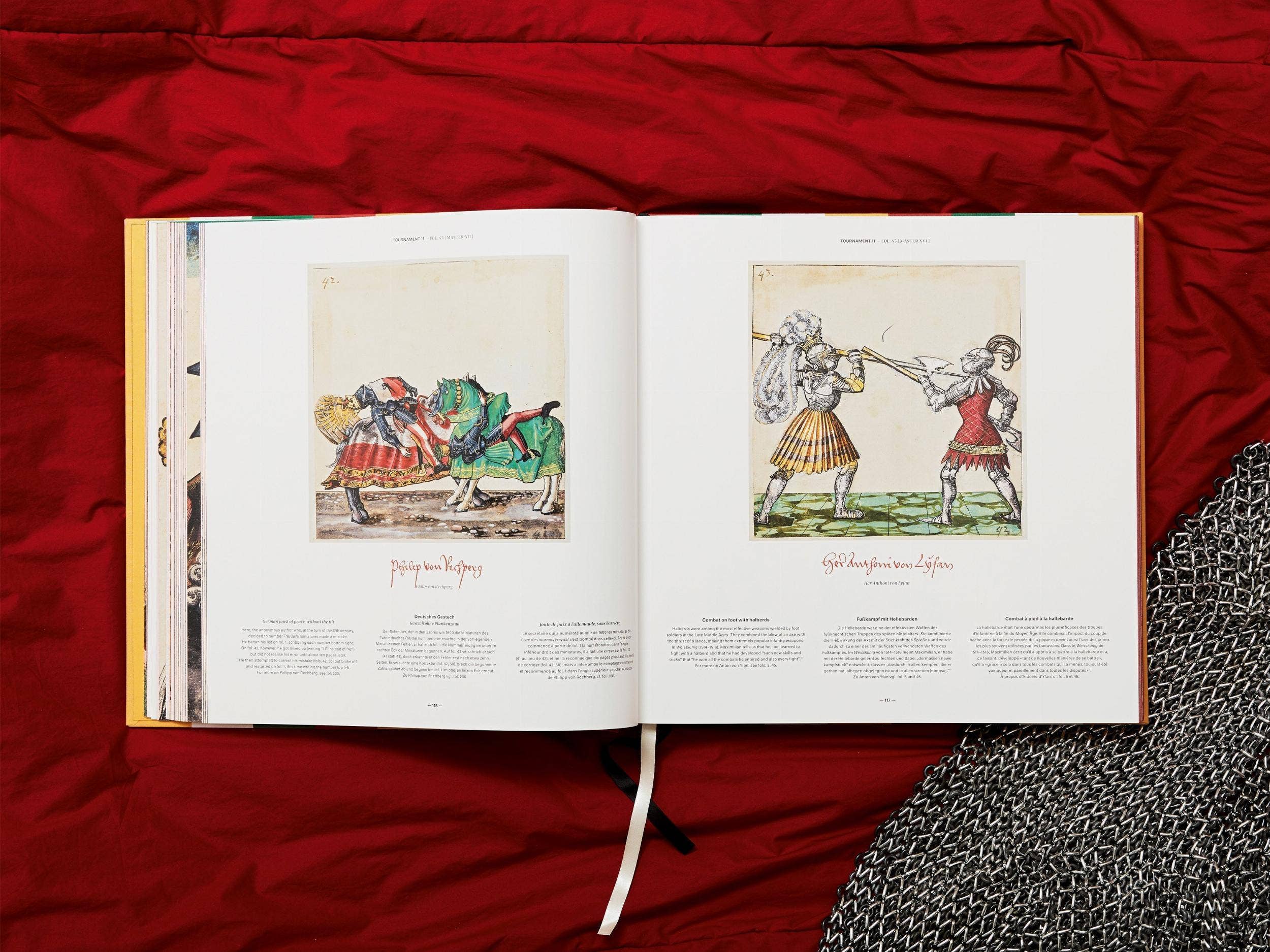 Medieval Games. The Book of Tournaments of Emperor Maximilian I - Freydal (German, French, English)