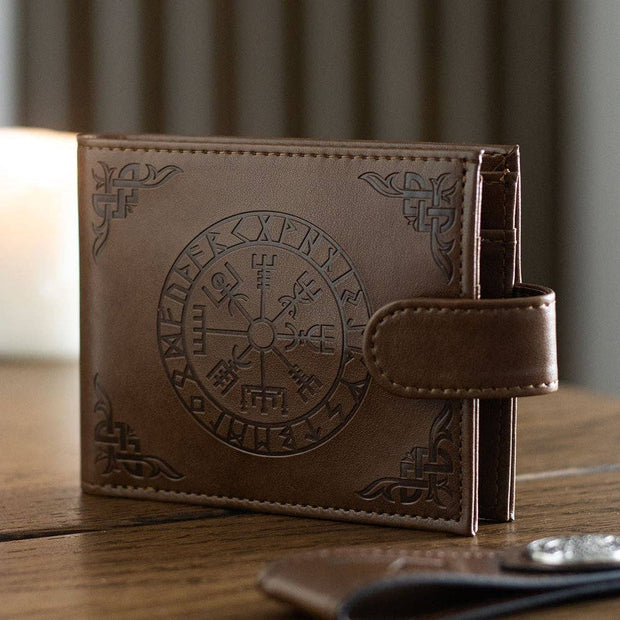 Viikinkilompakko – Vegvisir-kompassi