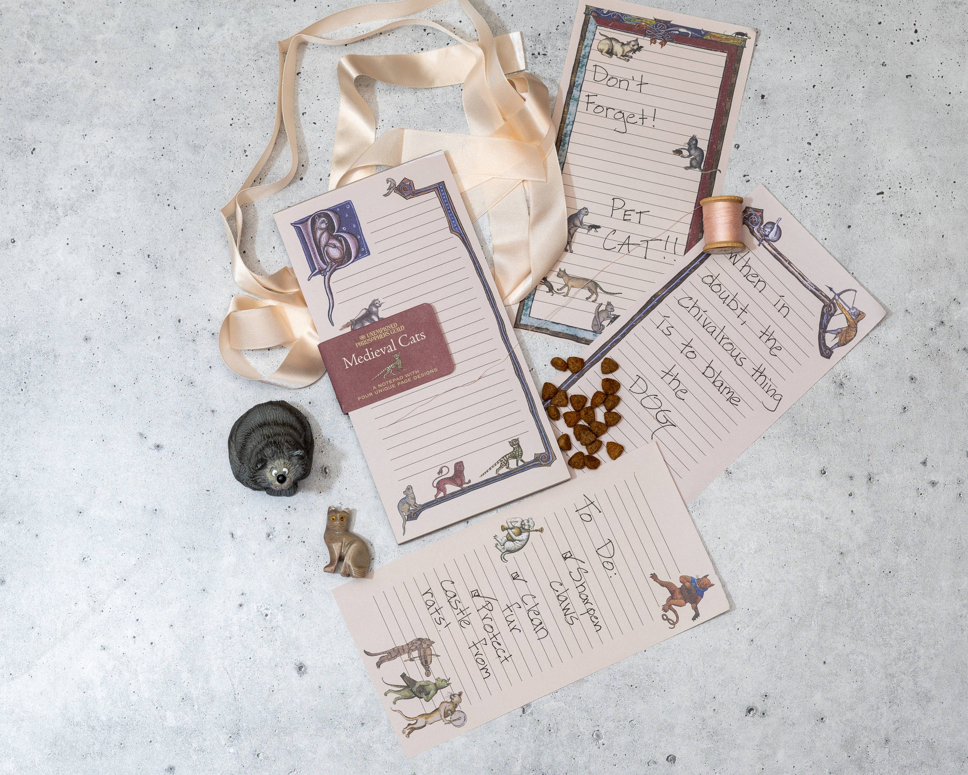 Medieval Cats -muistilehtiö