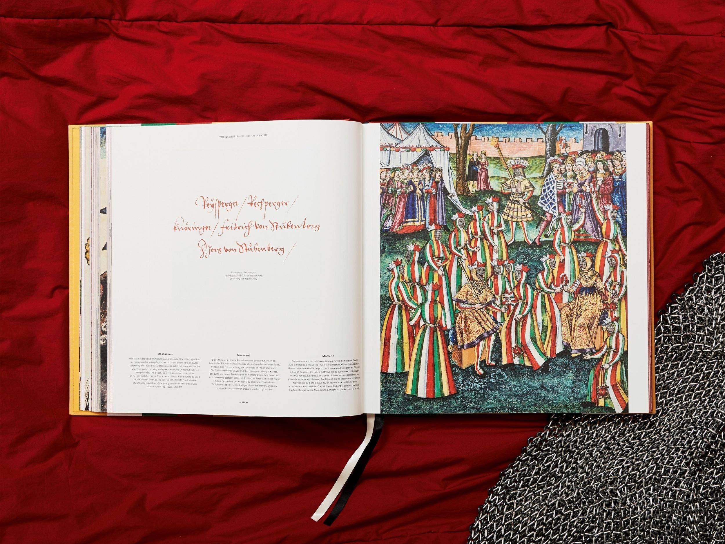 Medieval Games. The Book of Tournaments of Emperor Maximilian I - Freydal (German, French, English)
