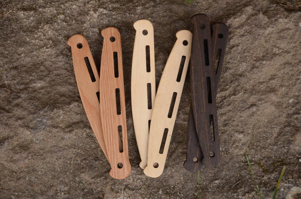 Birka-tyyliset laukun kahvat