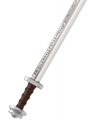 Seax, riimukoristeltu