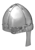 Spangenhelm-kypärä, nenäsuojalla, battle-ready