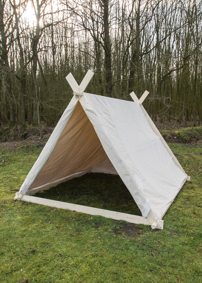 Viikinkiteltan kangas,  2m x 2,3m x 1,8m